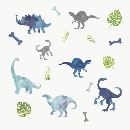 RoomMates Watercolor Dinosaur Peel & Stick Wall Decals | Michaels®